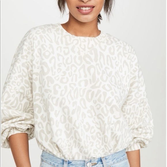 Rebecca Minkoff Rosie cropped sweatshirt - Picture 2 of 5